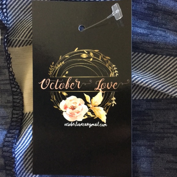 Navy, red & ivory midi dress.  NWT. - Picture 4 of 8